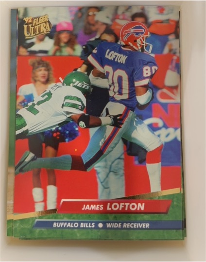 1992 Fleer Ultra #24 James Lofton — front
