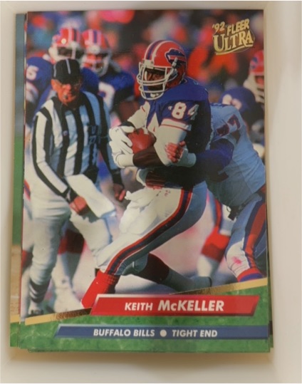 1992 Fleer Ultra #25 Keith McKeller — front