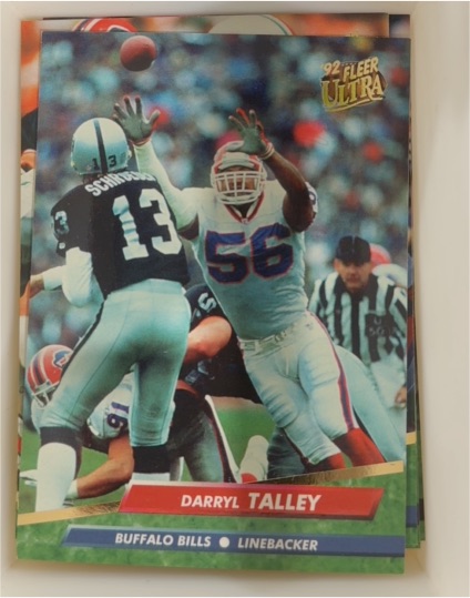 1992 Fleer Ultra #29 Darryl Talley — front