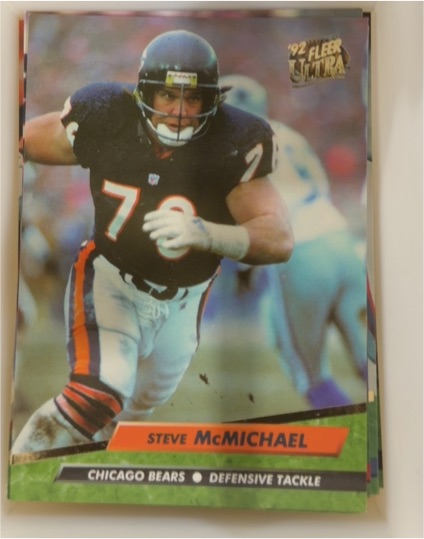 1992 Fleer Ultra #43 Steve McMichael — front