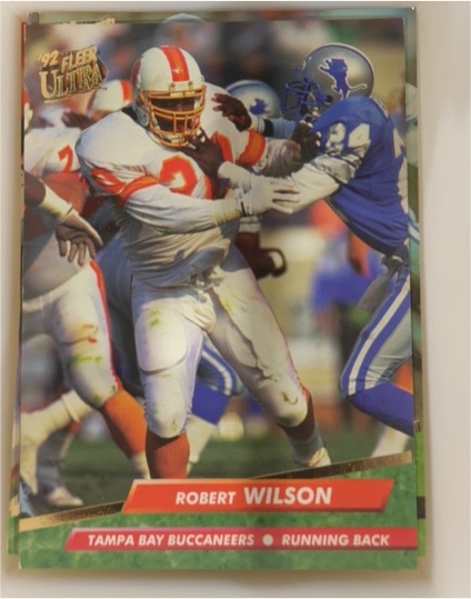 1992 Fleer Ultra #398 Robert Wilson — front