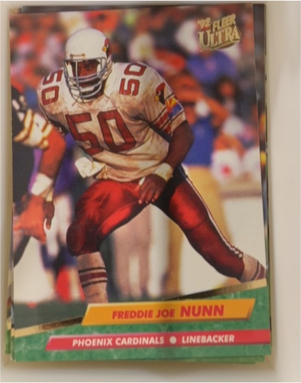 1992 Fleer Ultra #324 Freddie Joe Nunn — front