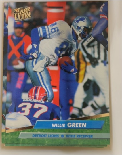 1992 Fleer Ultra #117 Willie Green — front