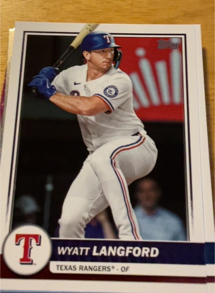 2024 Topps #700 Wyatt Langford — front