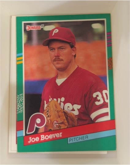 1991 Donruss #578 Joe Boever — front