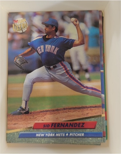 1992 Fleer Ultra #528 Sid Fernandez — front