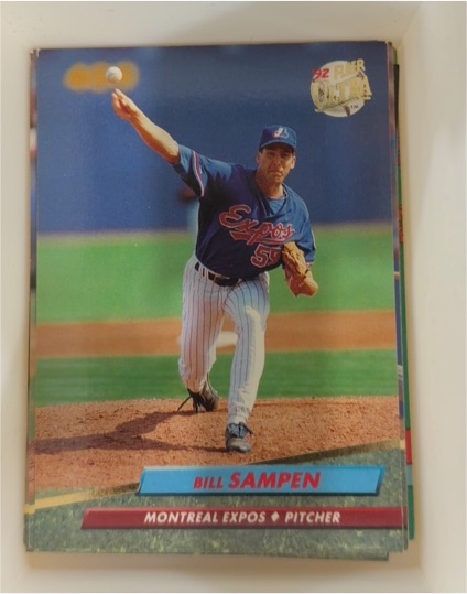 1992 Fleer Ultra #522 Bill Sampen — front