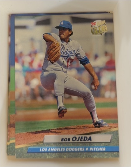 1992 Fleer Ultra #509 Bob Ojeda — front