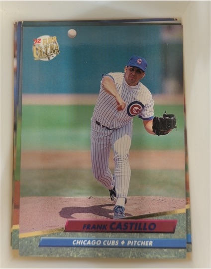 1992 Fleer Ultra #467 Frank Castillo — front