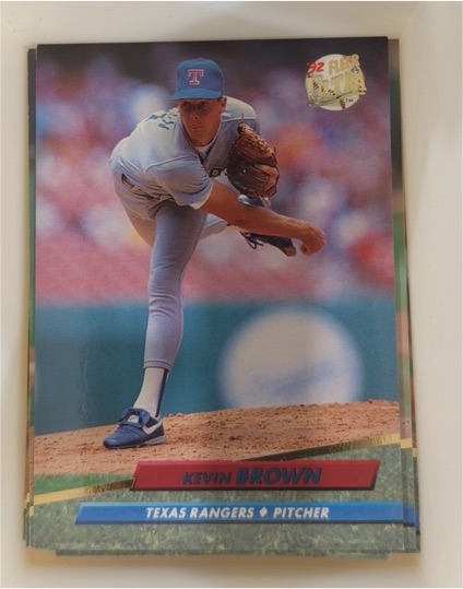 1992 Fleer Ultra #438 Kevin Brown — front
