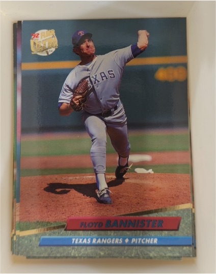 1992 Fleer Ultra #437 Floyd Bannister — front