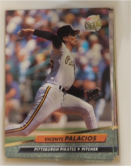 1992 Fleer Ultra #557 Vicente Palacios — front