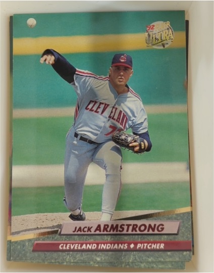 1992 Fleer Ultra #344 Jack Armstrong — front