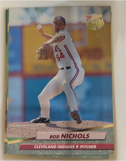 1992 Fleer Ultra #352 Rod Nichols — front