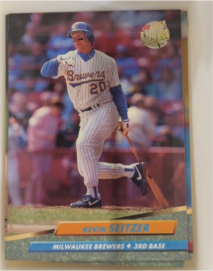 1992 Fleer Ultra #389 Kevin Seitzer — front