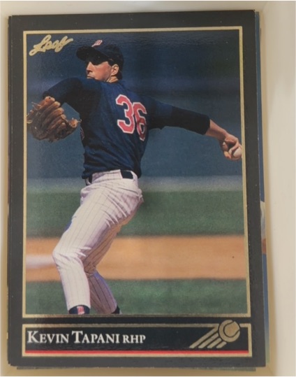 1992 Leaf Black Gold #14 Kevin Tapani — front