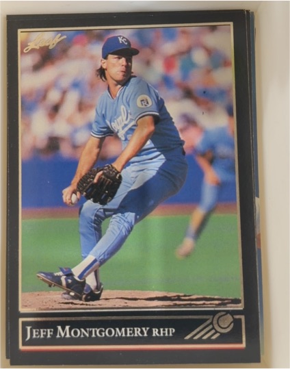 1992 Leaf #136 Jeff Montgomery — front