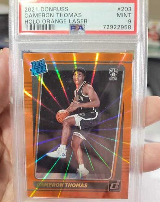 2021 Donruss #203 Cameron Thomas — front