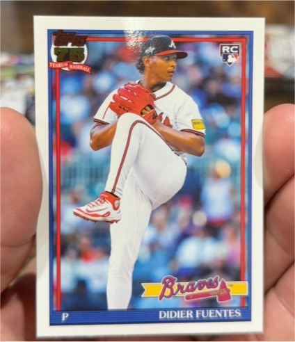 2026 Topps Series 1 #T91-76 Didier Fuentes — front
