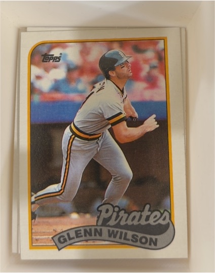1989 Topps #293 Glenn Wilson — front