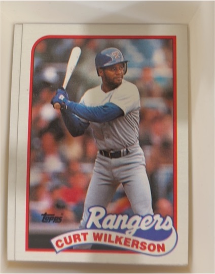 1989 Topps #331 Curt Wilkerson — front