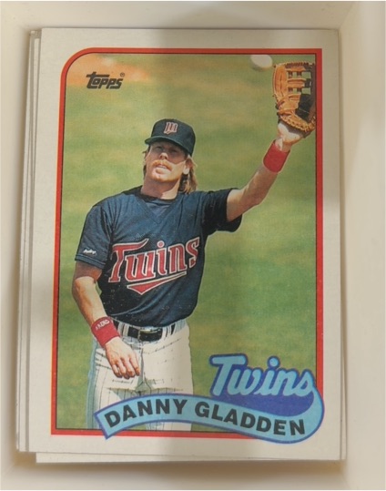 1989 Topps #426 Danny Gladden Minnesota Twins — front
