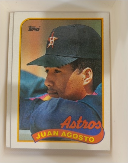 1989 Topps #559 Juan Agosto — front