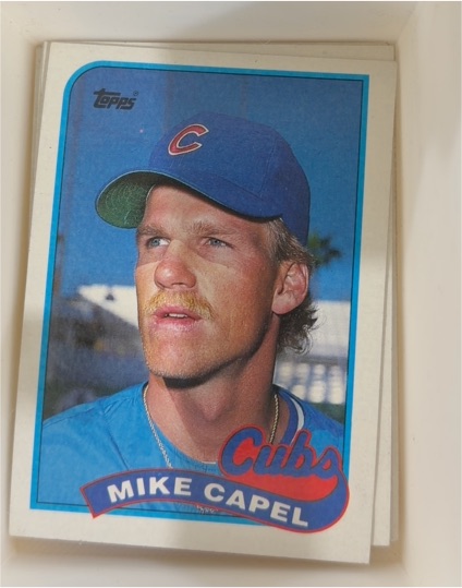1989 Topps #767 Mike Capel — front
