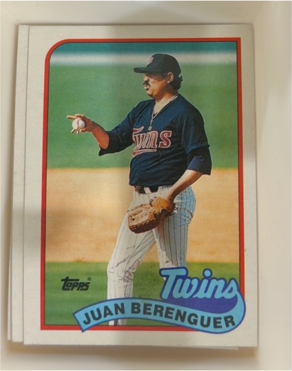 1989 Topps #294 Juan Berenguer — front