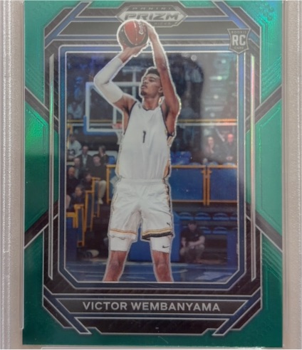 2023 Panini Prizm #2 Victor Wembanyama Rookie Card — front