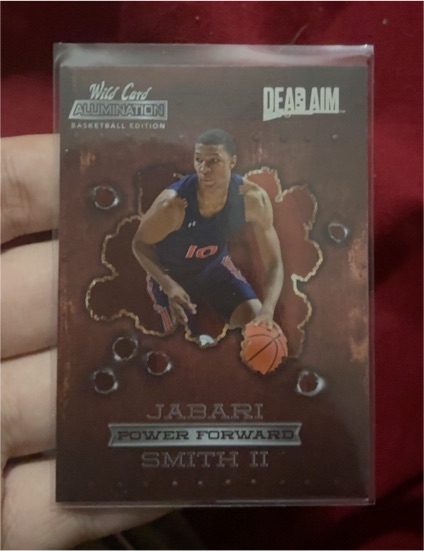 2022 Wild Card Alumination Dead Aim #ADA-9 Jabari Smith II — front