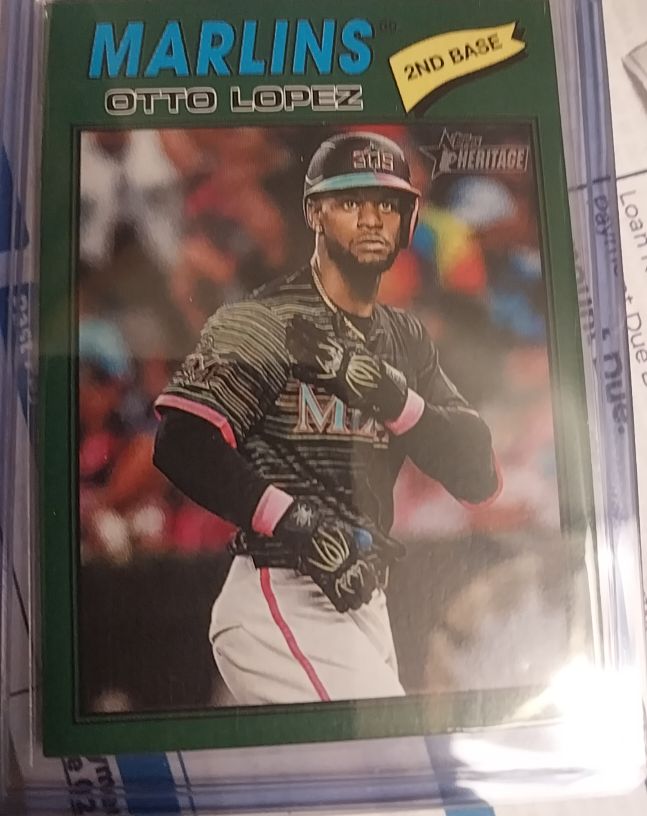 2026 Topps Heritage #345 Otto Lopez — front