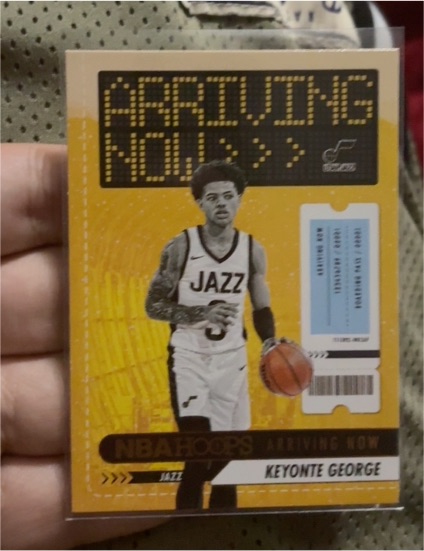 2023-24 Panini NBA Hoops #6 Keyonte George — front