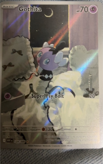 2025 Pokémon SV: White Flare #124 Gothita — front