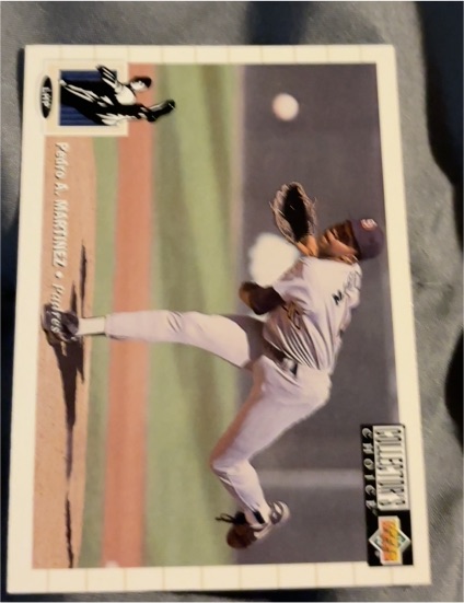 1994 Upper Deck Collector's Choice #188 Pedro A. Martinez Silver Signature — front