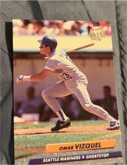 1992 Fleer Ultra #436 Omar Vizquel — front