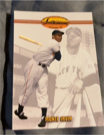 1993 Ted Williams Card Company #54 Monte Irvin — front