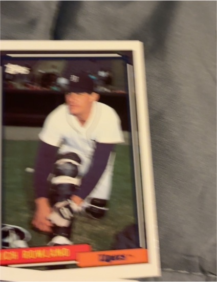 1992 Topps Gold #472 Rich Rowland — front