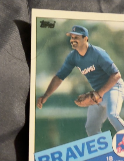1985 Topps #540 Claudell Washington — front