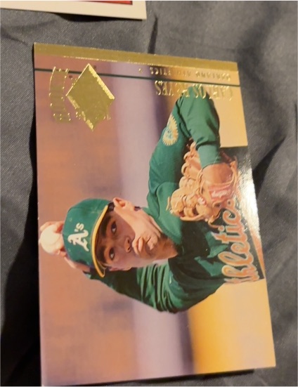 1994 Upper Deck #365 Dennis Eckersley Electric Diamond — front