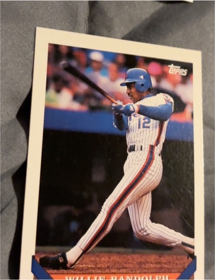 1993 Topps #324 Willie Randolph — front