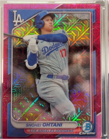 2024 Bowman Chrome #33 Shohei Ohtani — front