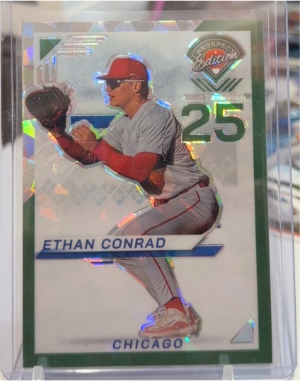 2025 Panini Prospect Edition #25 Ethan Conrad — front