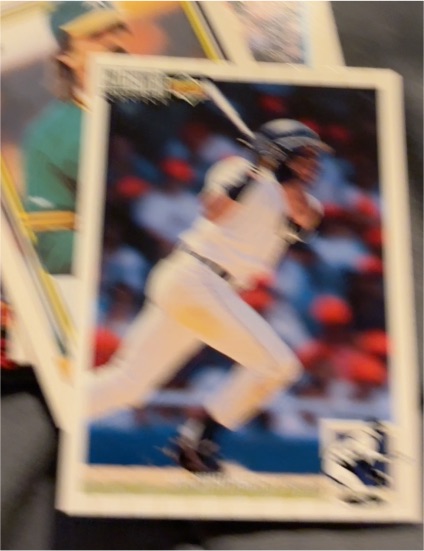 1990 Score #698 Rickey Henderson — front