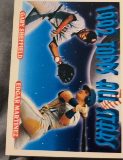 1993 Topps #403 Gary Sheffield / Edgar Martinez — front