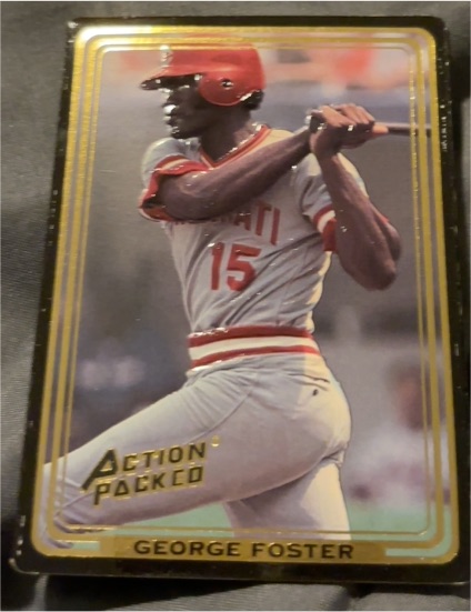 1992 Action Packed #61 George Foster — front