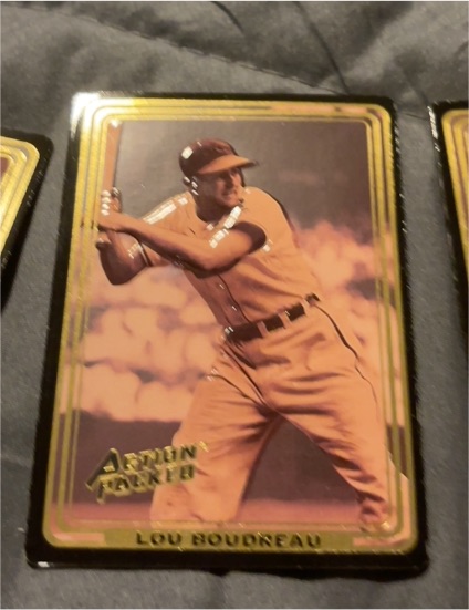 1992 Action Packed #7 Lou Boudreau — front
