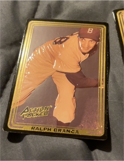 1992 Action Packed #41 Ralph Branca — front