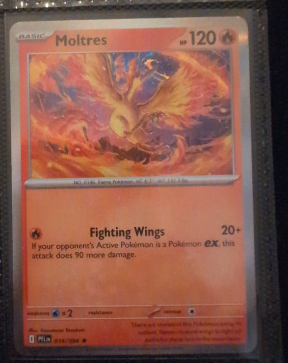 2020 Pokémon Me02 #014 Moltres — front