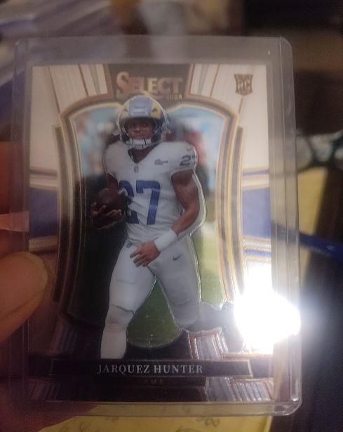 2025 Panini Select Premier Level #119 Jarquez Hunter — front